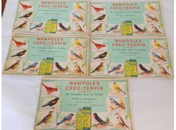 Wampole's Creo-Terpin Compound Advertising Ink Blotter