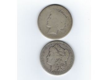 2 Silver US Dollars