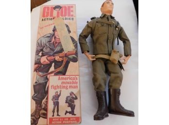 GI Joe ACTION SOLDIER 7500 12' Red Hair  BOX Vintage 1964