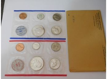1960 US Mint Set P & D Original Government Packaging