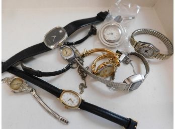 Collection Of Watches As Found In A Local Estate Untested