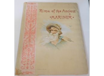 1883 Rime Of The Ancient Mariner By Samuel Taylor Coleridge Published By Estes & Lauriat