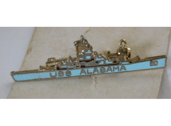 USS Alabama Pin