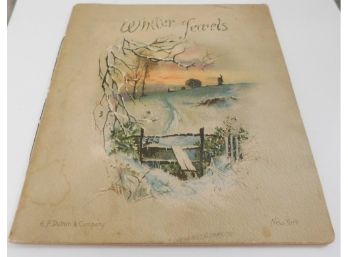 Vintage Copy Winter Jewels From The Poet's Garden Late 1800's Book