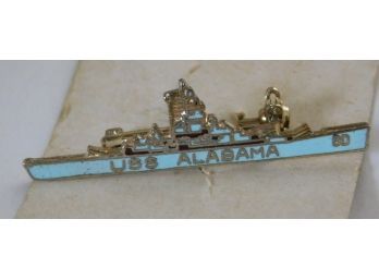 USS Alabama Pin