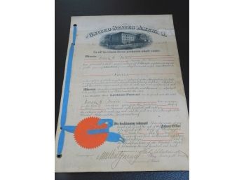1886 US Patent For Shears Laconia NH