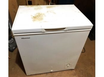 Hisense Chest Freezer - 19 X 21 X 32.5 In. - Tested And NOT Working