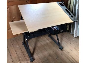 Adjustable Angle Artist Drawing Drafting Desk - 46 X 28 X 31 In.
