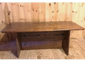 Vintage Wooden Dining Room Table - 6 Ft X 3 Ft X 29.5 In
