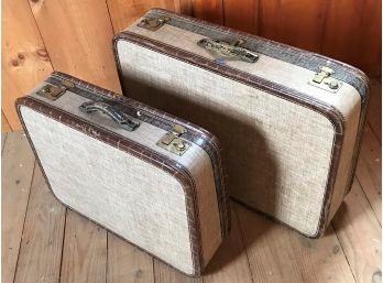 American Tourister Vintage Luggage Suitcase Set - 25 X 19 X 6.5 In