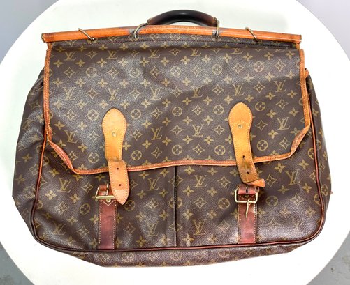 Vintage LOUIS VUITTON LV Monogram Sac Chasse Hunting Bag #2555