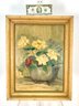 Vintage Still Life Floral Painting, Signed