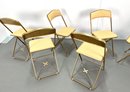 Vintage Set (6)  FRITZ & CO Folding Party Chairs