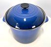 LE CREUSET Large Blue Pot Cookware
