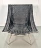 MCM Wicker & Metal Modern Chair