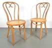 Pair Vintage Bentwood Thonet Style FMG Chairs