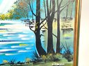Vintage 1960s Or 1970s Painting, Signed