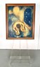 Mid Century Modern Painting Signed H. Shaferman