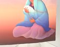 R.C. Gorman 'Winter's Child' 1991 Original Color Lithograph Hand Signed And Numbered