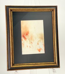 Vintage 1960s MARC SCHREIBMAN Abstract Watercolor Todd Gallery With COA #2