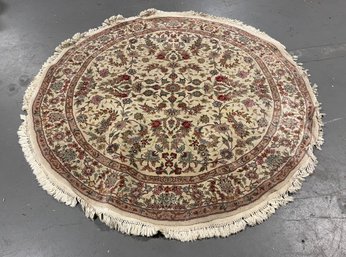 Vintage Round Handmade Rug