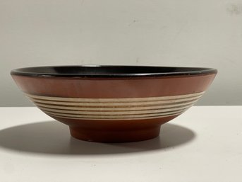 Mid Century Modern Large Pottery Bowl Germany