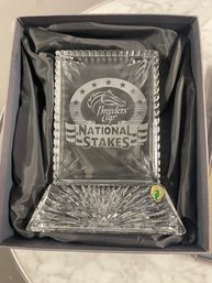 BREEDER'S CUP National Stakes Award By WATERFORD With COA In Box