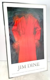 Vintage JIM DINE ' Cardinal ' 1985  Exhibition Poster