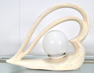 Large Vintage Ceramic LIMELIGHT Table Lamp