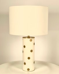 KATE SPADE Polka Dot Glass Table Lamp With Shade #2