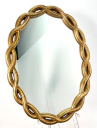 Vintage Gold Gilt Wall Mirror 1960s Or 70s