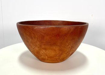 Large Vintage Teak Bowl
