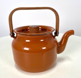 Vintage Enamel Teapot Kettle
