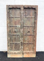 Vintage Or Antique Pair Of Wood Doors