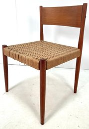 Mid Century Modern Danish Teak Chair