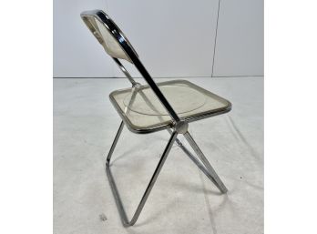 Vintage Iconic Plia Italy Folding Chair Designed By Giancarlo Piretti For Castelli #2