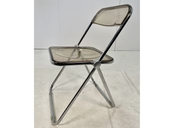 Vintage Iconic Plia Italy Folding Chair Designed By Giancarlo Piretti For Castelli #1