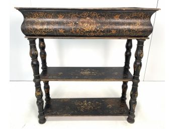 Beautiful Antique Chinoiserie Plant Stand