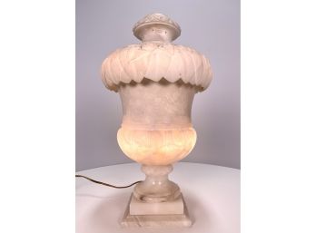 Vintage Alabaster Urn Table Urn