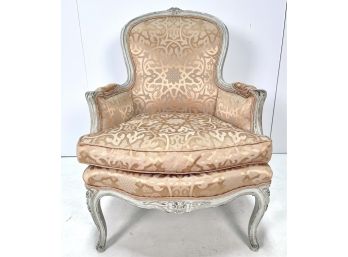 Lovely Vintage French Bergere Armchair #1
