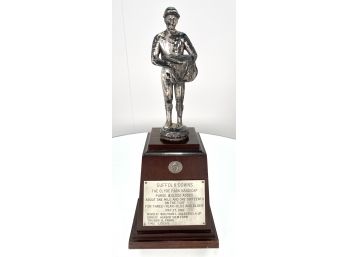 Vintage 1961 Suffolk Downs Trophy