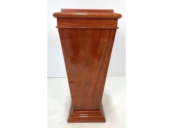 Vintage Wood Pedestal Stand #2