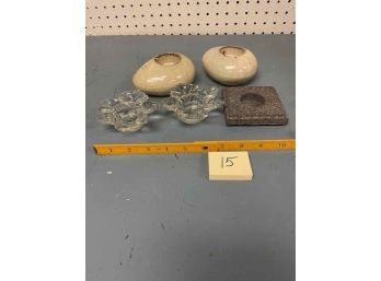 Candle Holder Lot - Mixed Lot
