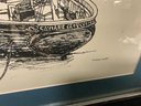 Mid-Century Minimalist Nautical Print - Silverman