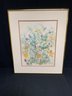 Expressionist Watercolor Floral Still-Life Print