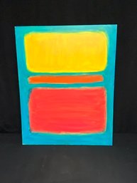 Abstract Color Block On Board (2 Of 2)