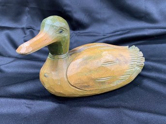 Wooden Carved Mallard Duck With Movable Head Decoy - Great Decor (LB 40)
