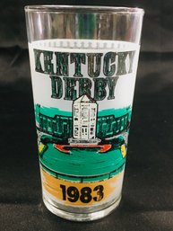 Kentucky Derby 1983 Issue Glass