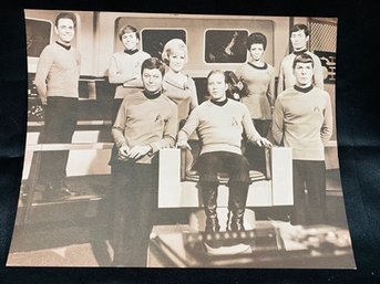 VINTAGE Star Trek Print 11 X 14 - Paramount  (LB 2)