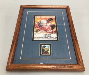 CLARK GABLE Framed USPS Issued LEGENDS OF HOLLYWOOD  - 'GONE WITH THE WIND'